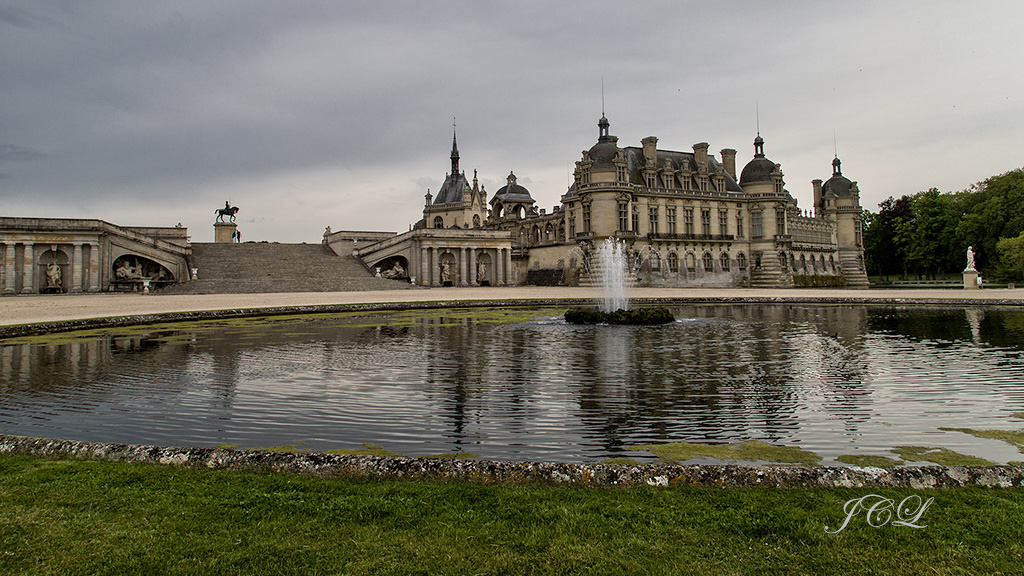 Jardins du Château de Chantilly.